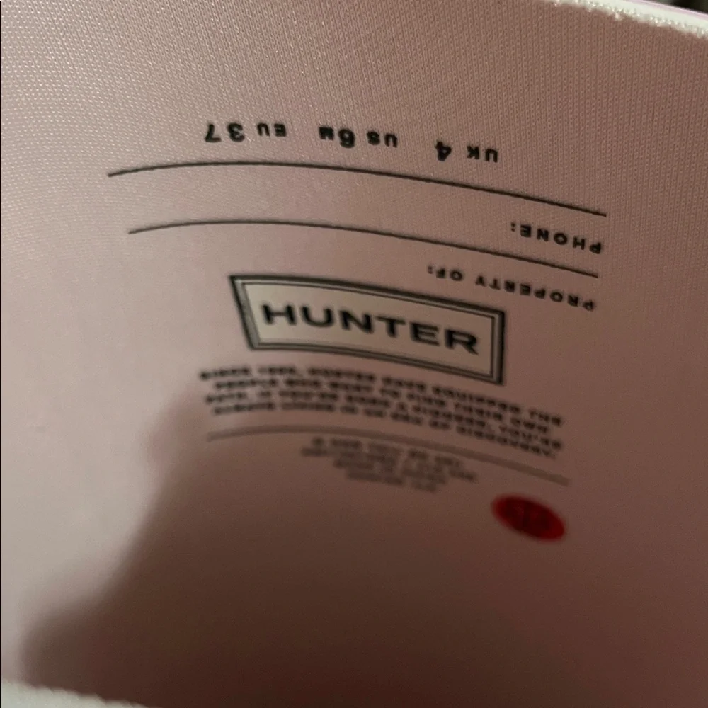 LoveShackFancy Hunter Boots Size 6 - Picture 5 of 7